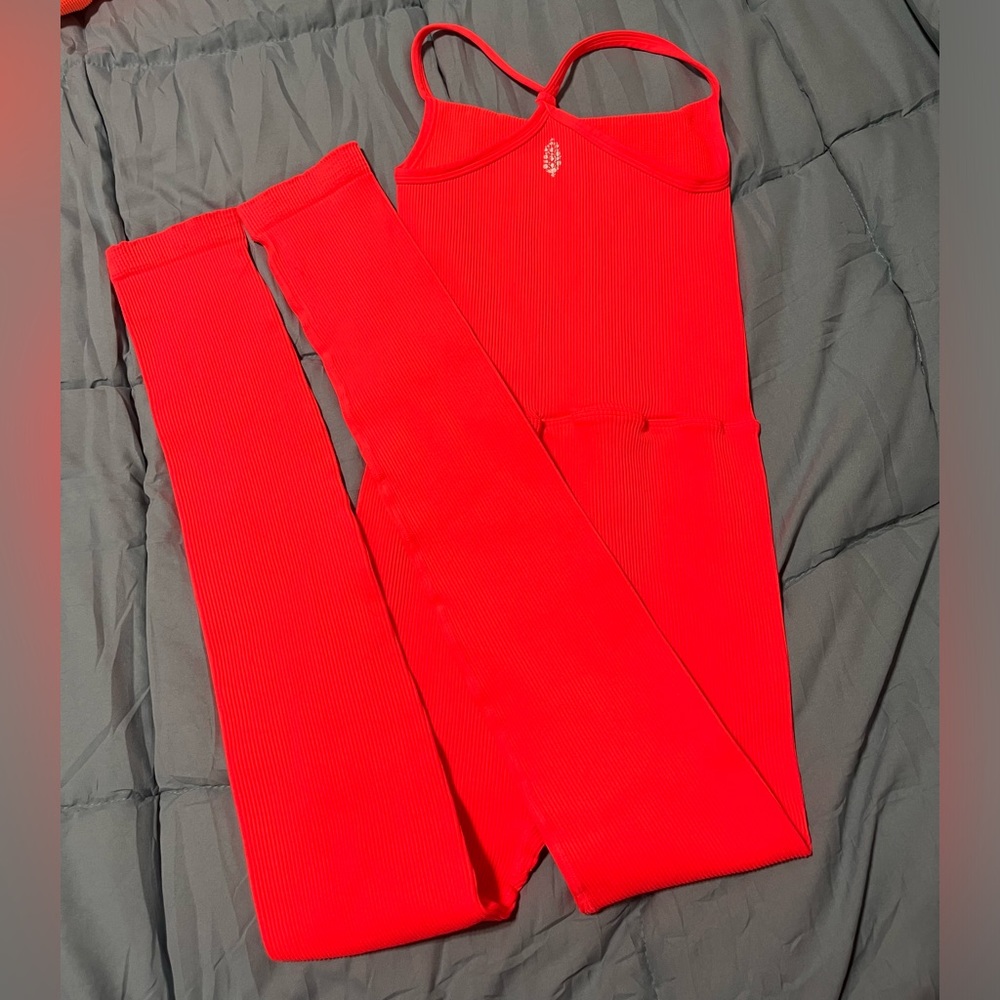 Happiness runs square neck onesie free people!